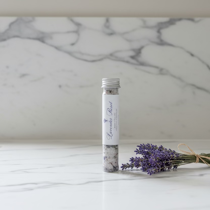 Lavender Reset – Botanical Bath Salts | Mini (60g)