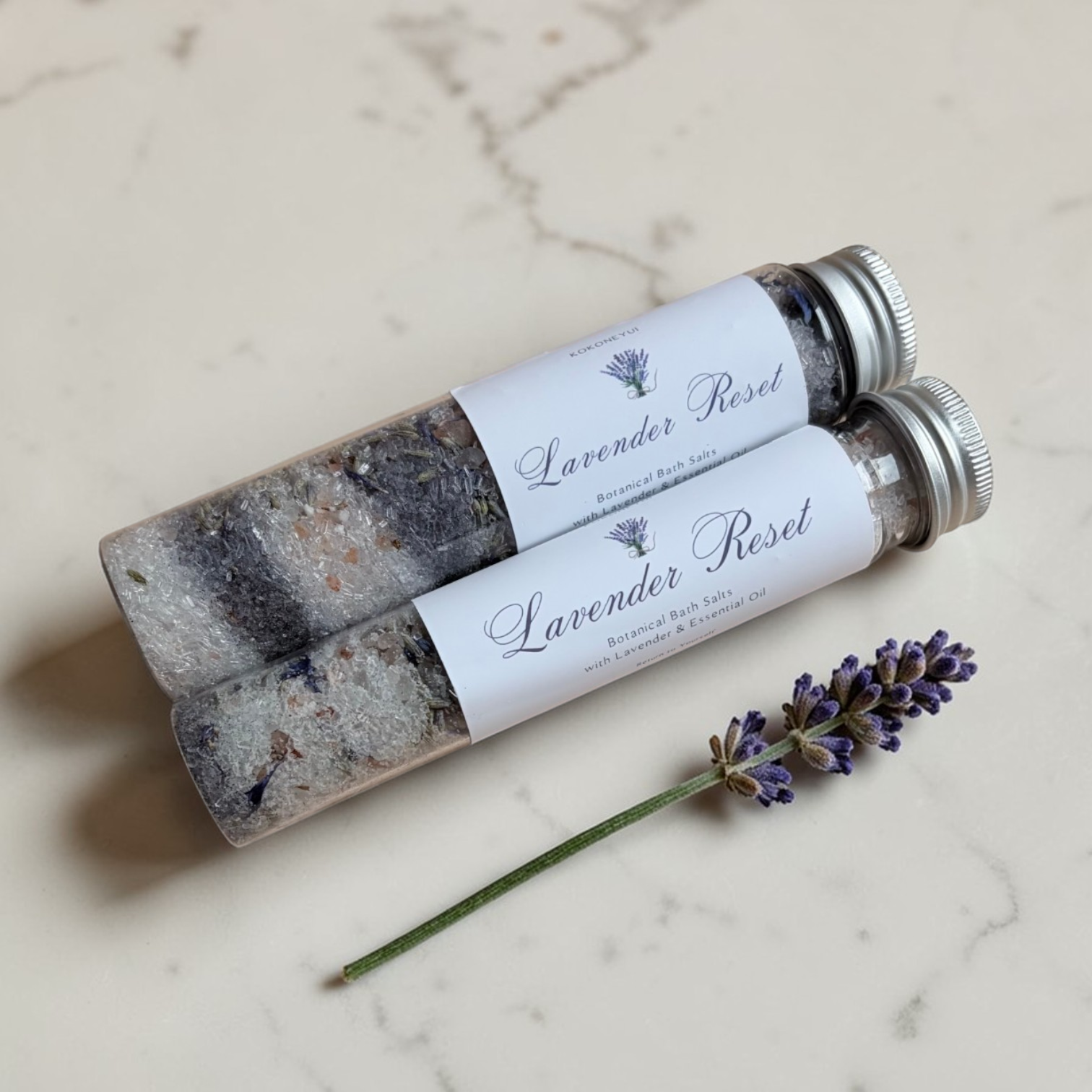 Lavender Reset – Botanical Bath Salts | Classic (110g)