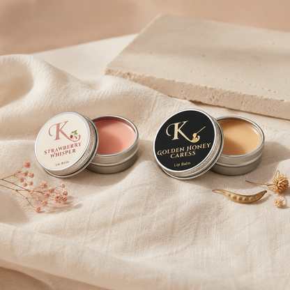 Lip Balm – Strawberry / Manuka Honey &amp; Caramel