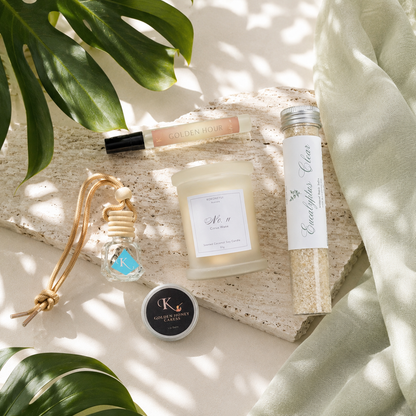 Mini Ritual Discovery Set - Fresh Calm Flat lay 