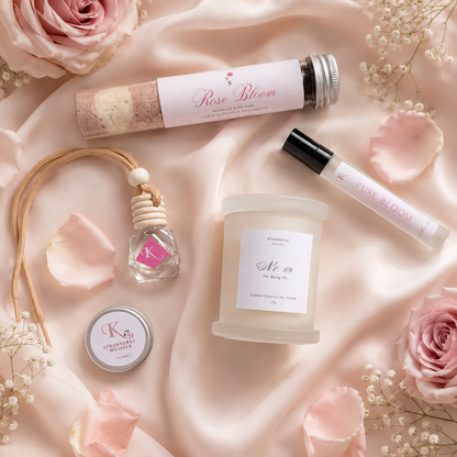 Mini Ritual Discovery Set - Rose Boom - Flat Lay