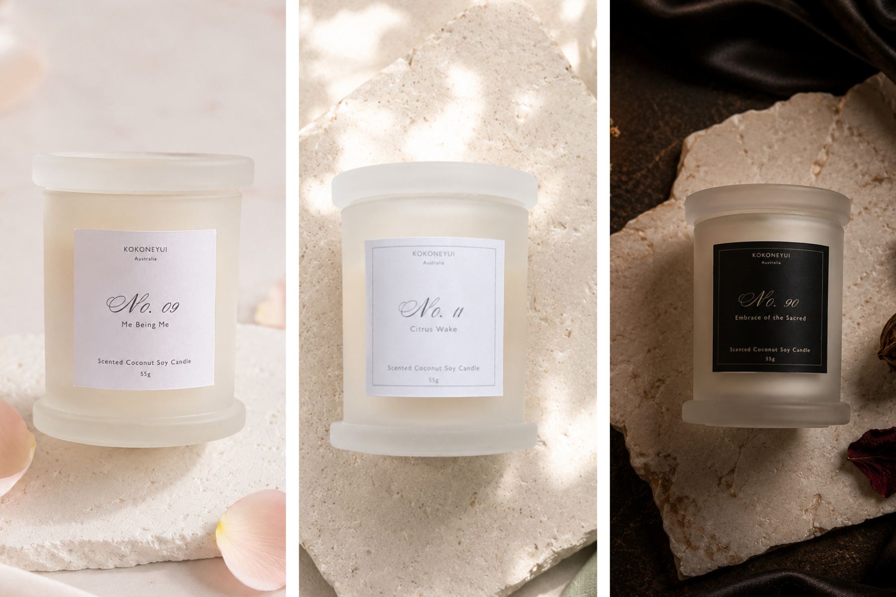 Mini Ritual Discovery Set-Collage Mini Candles