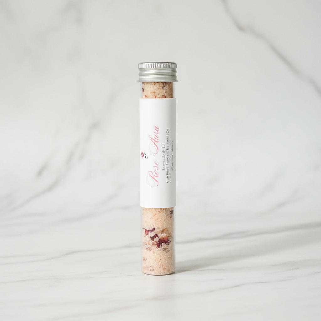 ROSE AURA – Botanical Bath Salt | Mini (60g)