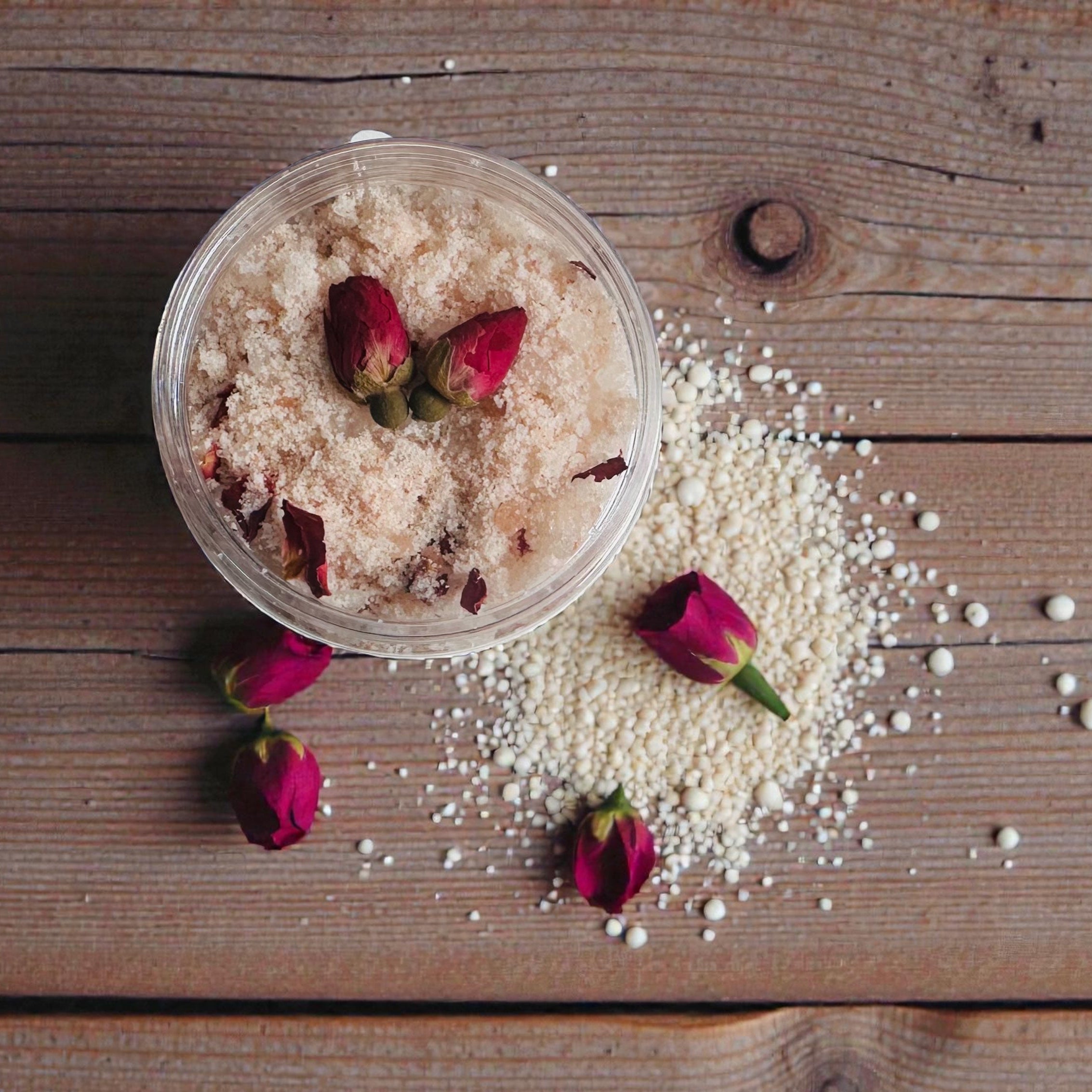 ROSE AURA – ボタニカルバスソルト (250g Jar / Refill Pouch)