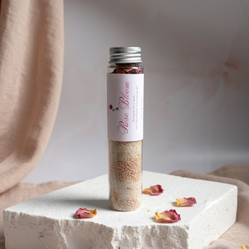Rose Bloom – Rose Geranium Milk Bath Soak