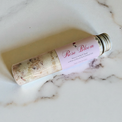 Rose Aura Collection — 3種のローズリチュアル バスソルトセット（110g テストチューブ）