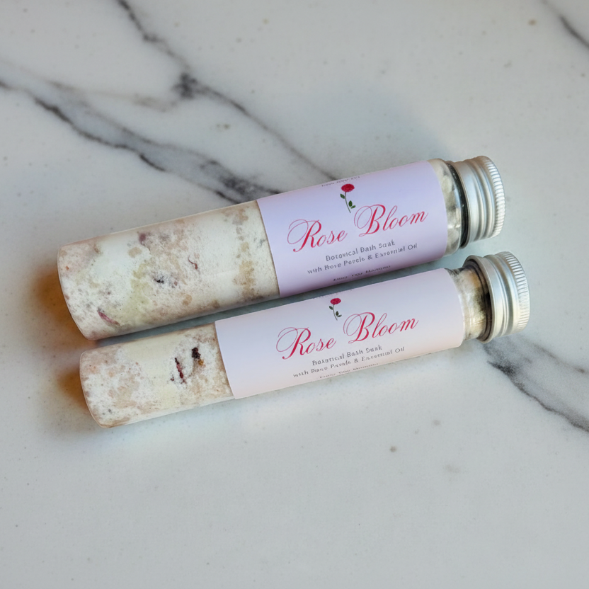 ROSE BLOOM – ボタニカルバスソーク　ミニサイズ (60g / 110g)