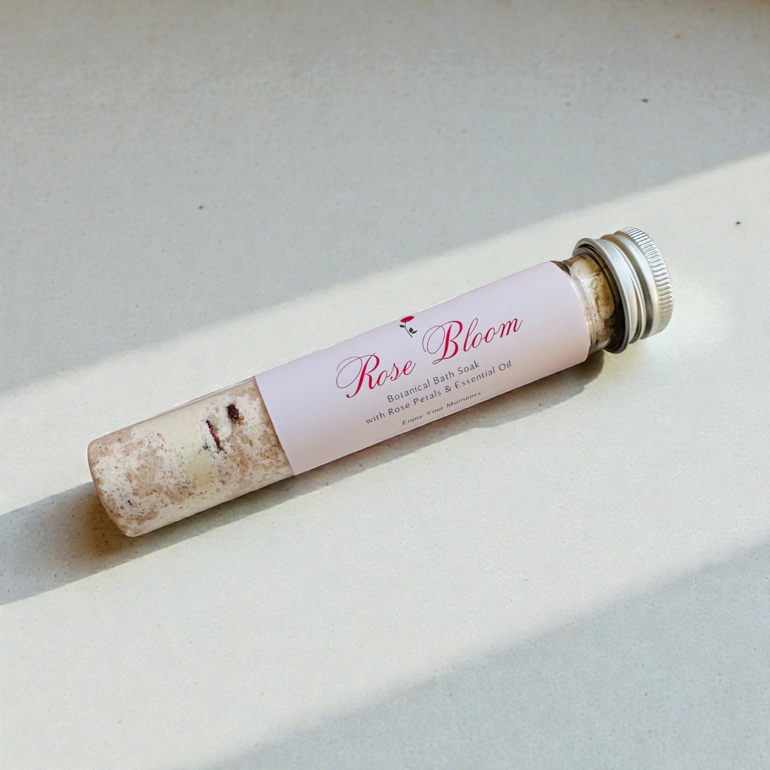 Rose Aura Collection — 3種のローズリチュアル バスソルトセット（60g テストチューブ）