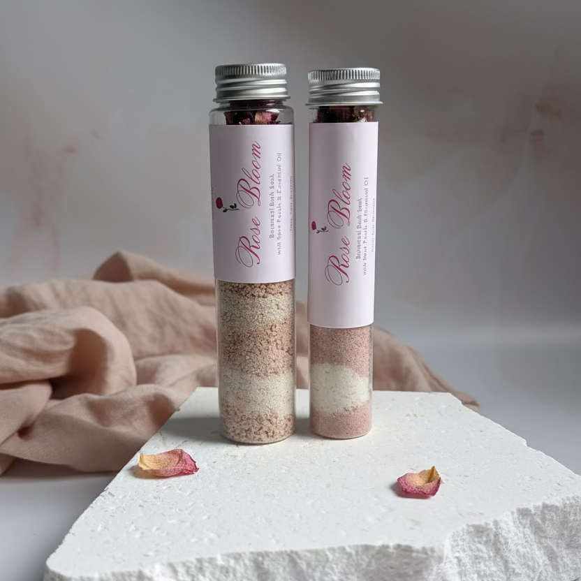 Rose Bloom – Rose Geranium Milk Bath Soak