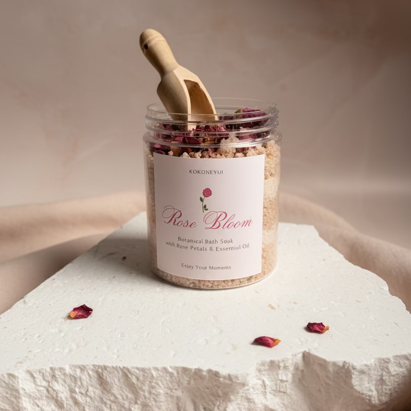Rose Bloom – Rose Geranium Milk Bath Soak