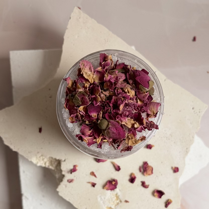 Rose Embrace Scrub Me – Rose &amp; Sandalwood Sugar Body Scrub
