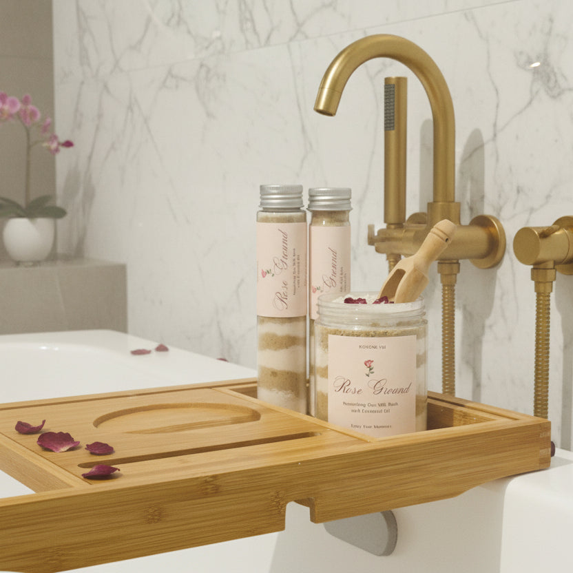 ROSE GROUND - ボタニカルバスミルク　ミニサイズ (60g / 110g)