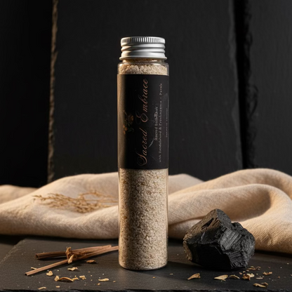 Sacred Embrace – Sandalwood &amp; Frankincense Bath Soak