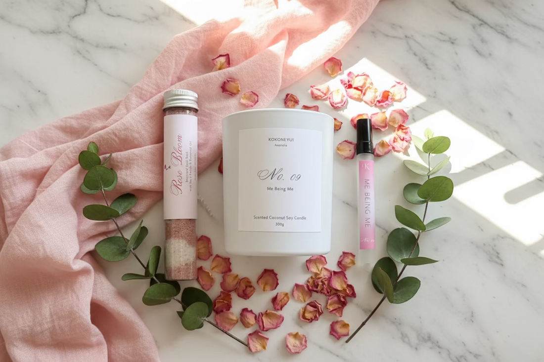 Space &amp; Soak Ritual Trio – Rose