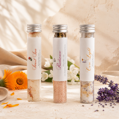 ROSE AURA – ボタニカルバスソルト ミニサイズ (60g / 110g)