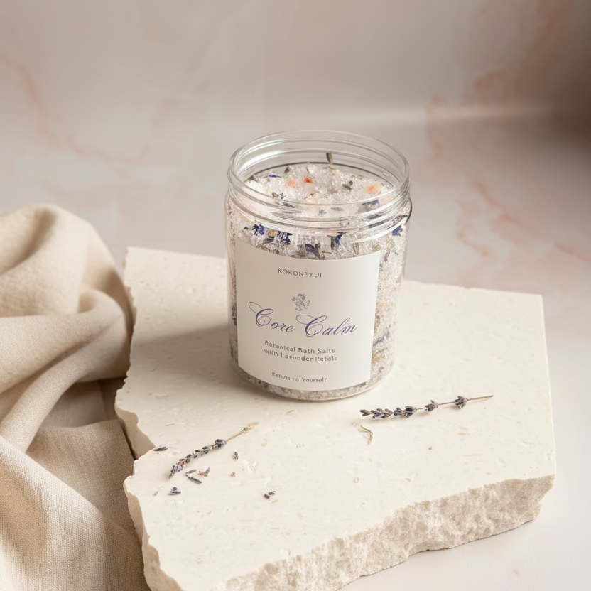 Core Calm – Lavender Petal Mineral Bath Soak