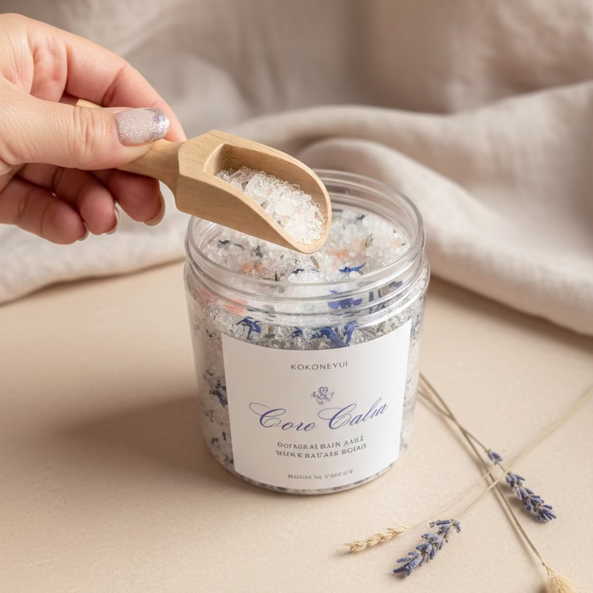 Core Calm – Lavender Petal Mineral Bath Soak