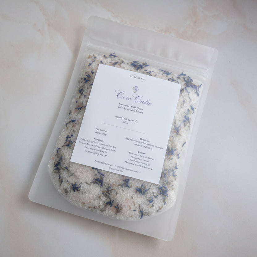 Core Calm – Lavender Petal Mineral Bath Soak