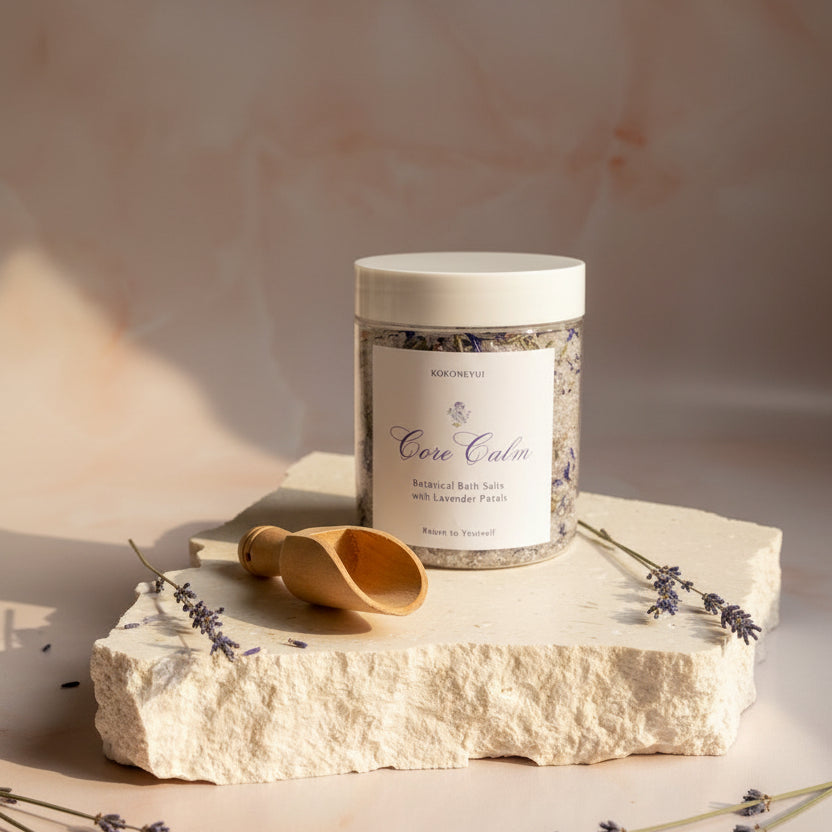 Core Calm – Lavender Petal Mineral Bath Soak