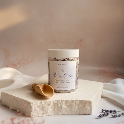 Core Calm – Lavender Petal Mineral Bath Soak