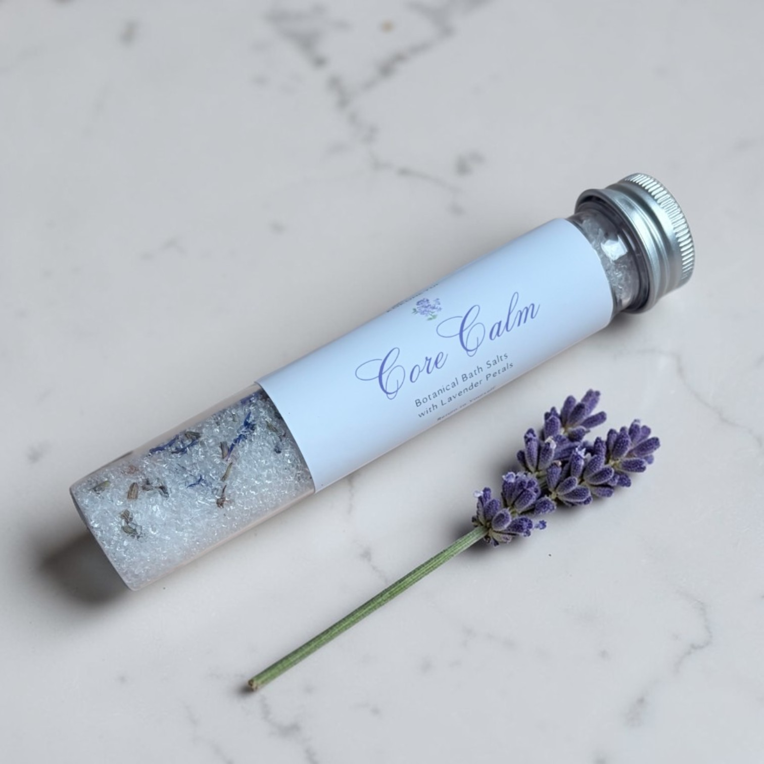 Core Calm – Lavender Petal Mineral Bath Soak