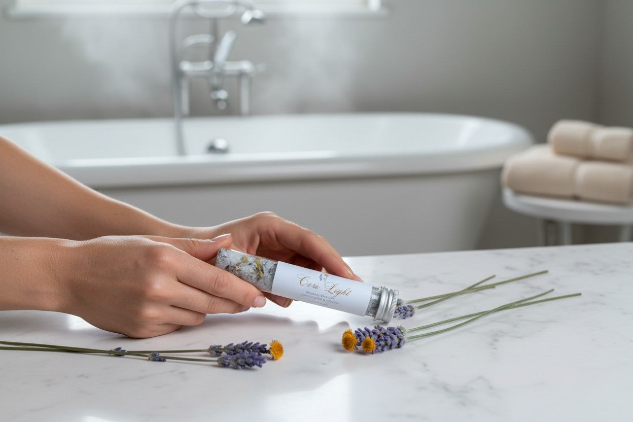 Core Light – Calendula &amp; Lavender Mineral Bath Soak
