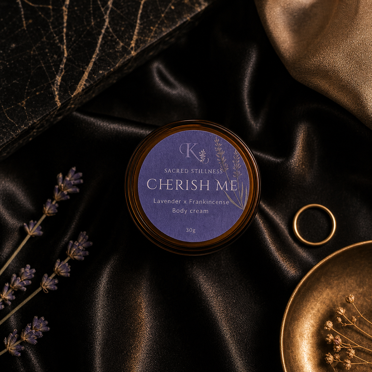 sacred-night-single-cherish-me-lavender-flatlay