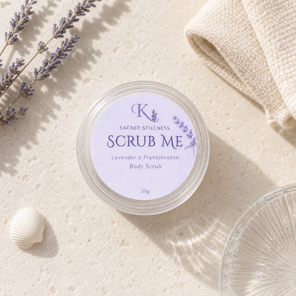 Scrub Me - Lavender x Frankincense - Sacred Stillness 30g