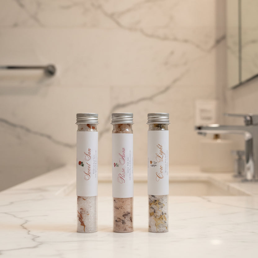 Sun Ritual Bath Salt Set – Mini (3 × 60g)