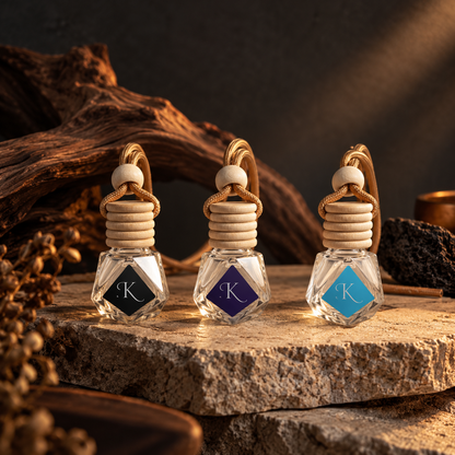 Kokoneyui Car Diffuser Trio Set — For Him: No. 90, No. 67, No. 24